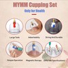 12 Cupping Cups Sets Biomagnetic Traditional Professional Chinese Therapy Massage