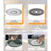 besttruck 4PCS 2472-824 Oval Pillow Insert (6455-488) + Back Mount