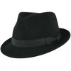 Elegant 100% Wool Trilby Hat Waterproof & Crushable Handmade with