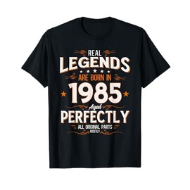 40th Birthday Man Woman 40 Years 1985 Decoration Fun T-Shirt