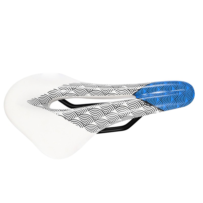Bike Seat Cushion Shock Absorbing Breathable Comfortable PU High Elasticity
