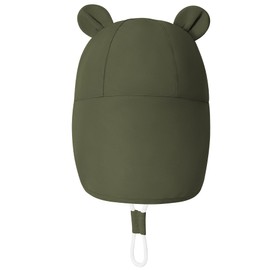 Zando Baby Sun Hat 6-12 Months with Neck Flap UPF50+ Sun Protection Hats for Babies Infant Sun Hat for Baby Beach Hats for Swim Summer Outdoor Play Green