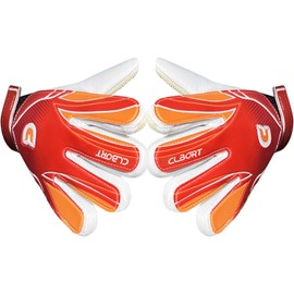 CLBORT Goalkeeper Gloves Children and Teenagers, Football Goalkeeper Gloves, Football Gloves, Double Protection, Portability, Super Hold