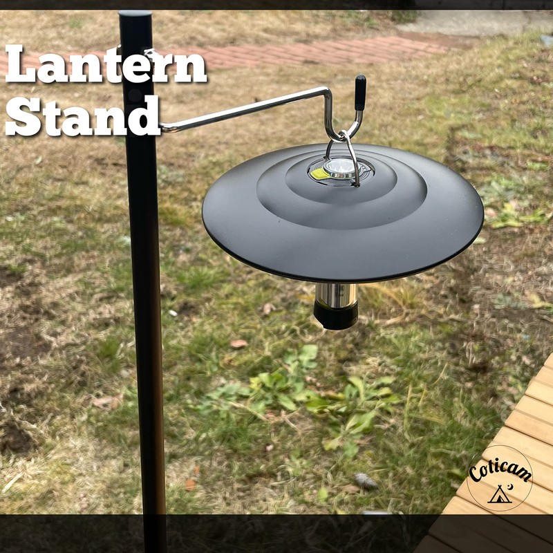Coticam Outdoor Lantern Stand, Lantern Pole, Lantern Hanger, Table, High