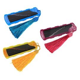 BIUDECO 3pcs Assorted Color Pick Storage Boards for Guzheng Pipa Accessories Durable Smooth and Wear Resistant Design Compact Portable Storage