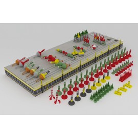 HMV 3480 Cardboard Model Region A - Sea Sign 1