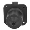 2 Pole 3 Wire Flange Power Inlet Straight Blade Receptacle