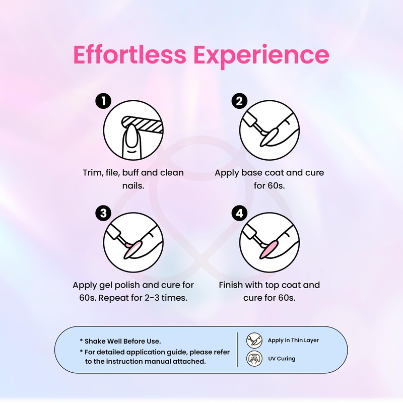 beetles Gel Polish Beetles Glitter Gel Nail Polish 6 Colors