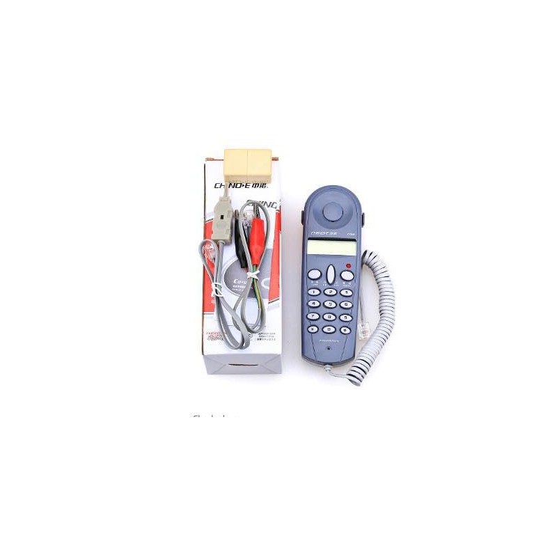 Brccee AC C019 Phone Telephone Butt Test Tester Lineman Tool