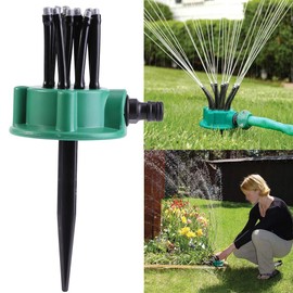 2PCS Multi-use Plants Vegetable Lawn Watering Sprinkler Adjustable Garden Water Sprinklers Lawn Irrigation System for Flowerbeds Side Yards