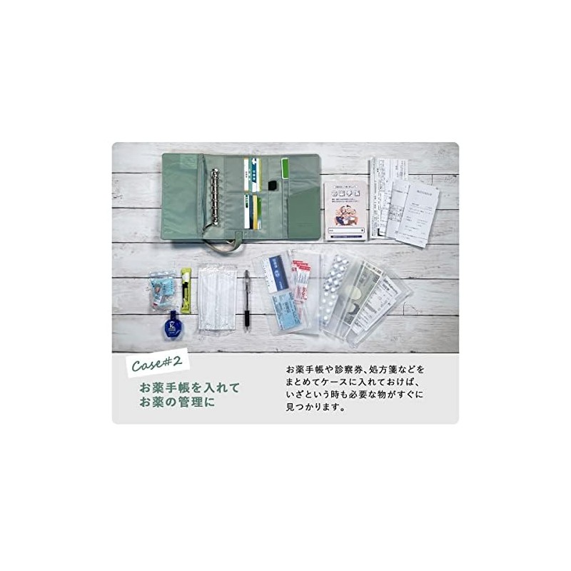 [style plein de couleur] Household Management Pouch, Household Management Case,