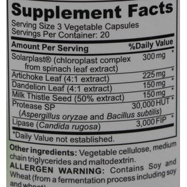 05/2026 HIGA PLAST x 60 CAPSULES (Liver Support , Detox and Cleansing Formula)