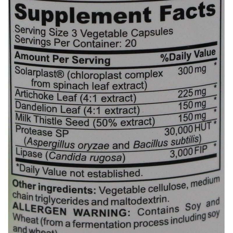 05/2026 HIGA PLAST x 60 CAPSULES (Liver Support , Detox