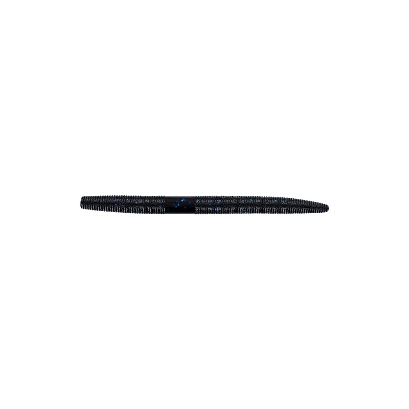 Yamamoto 5'' Senko Black W/ Large Blue Flake (10 Pack)