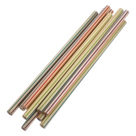 Operitacx 7 Farbstifte Mit Schrittweiser Zeichnung Kreative Gemischte Kunststifte Vertikale Streifen Glatter Schnitt Für Mädchen Zum Skizzieren