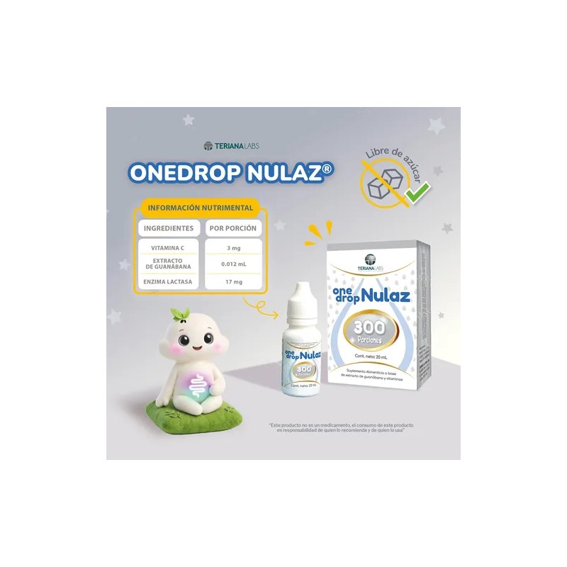 Vitamina Onedrop Nulaz | Gotas | Frasco 20 Ml |