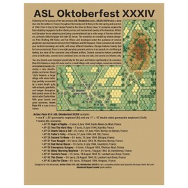 Multi-Man Advanced Squad Leader Action Pack 14. Expansion Pack for Advanced Squad Leader Board Game. for Adults 18+