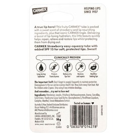 Carmex Lip Balm Strawberry Squeeze Tube 10g
