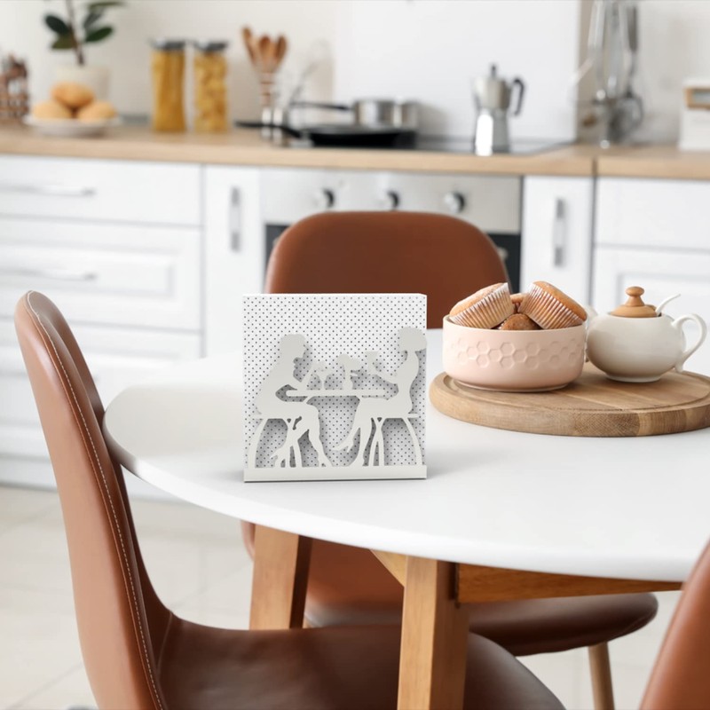 Decorelax Metal Napkin Holder for Home Kitchen Restaurant Picnic -