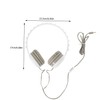 CAXUSD Cartoon Wired Headphones Lightweight Over Ear Gaming Headset for