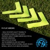 Fitness Health FH Flat Rubber Flexible Corner Marker 4 Pcs