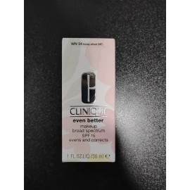 Clinique Even Better Makeup Broad Spectrum SPF 15 (WN54 Honey Wheat) 1oz