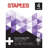 Staples Inkjet & Laser Paper, 8 1/2" x 11", Bright