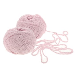 TEHAUX 2 Rolls Chunky Yarn for Knitting Crocheting Soft Blanket Yarn Vibrant Colors for DIY Craft Projects Durable Easy to Maintain