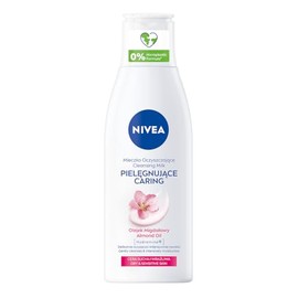 NIVEA Leche limpiadora suave con aceite de almendras, limpiador facial nutritivo para pieles secas y sensibles, elimina el maquillaje y las impurezas 