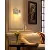 Rayogale Battery Operated Wall Sconce Set of 2, Rechargeable, Cordless,