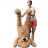 Joyfay 63" Giant Teddy Bear Light Brown Huge 5.25 feet