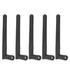 5 Piezas de Antena, 2.4G ABS Plegable Impermeable Interior Omnidireccional