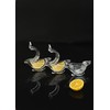 Uleeso Set of 4 Lemon Squeezer, Manual Juicer, Lime Squeezer,