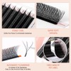 NATUHANA WW Clover Eyelash Extension 0.07 mm D Curls 9-15