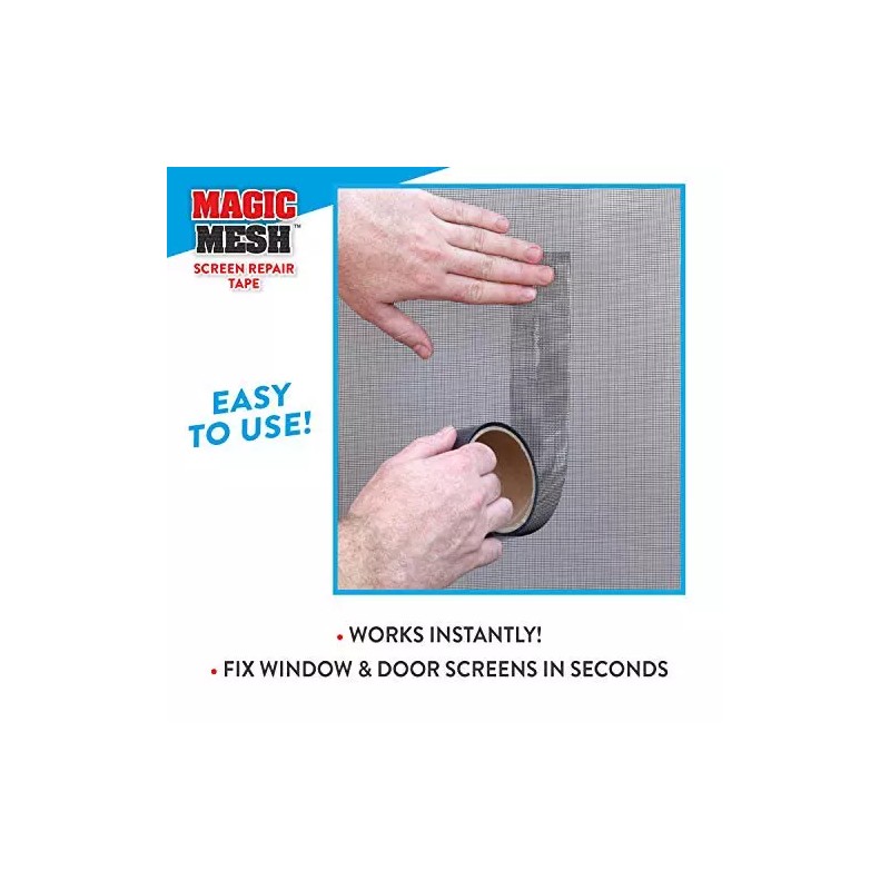 Magic Mesh Screen Strong Adhesive Repair Tears Tape Patch Up