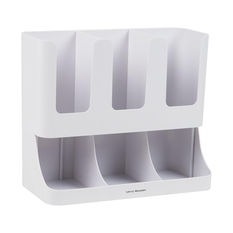 Mind Reader Cup and Condiment Station, 13 Inch Countertop Coffee