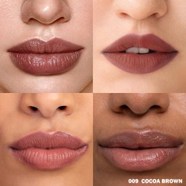 popcode Peel Off Lip Stain - Long Lasting, Transfer Proof and Waterproof Tattoo Lip Tint, Matte Finish Lip Stain Peel Off, Infused with Vitamin E & Algin & Hydroxyacetophenone, #009 Cocoa Brown