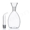 ELETON Planet Glass Oil Decanter and Cruet 10 Ounces