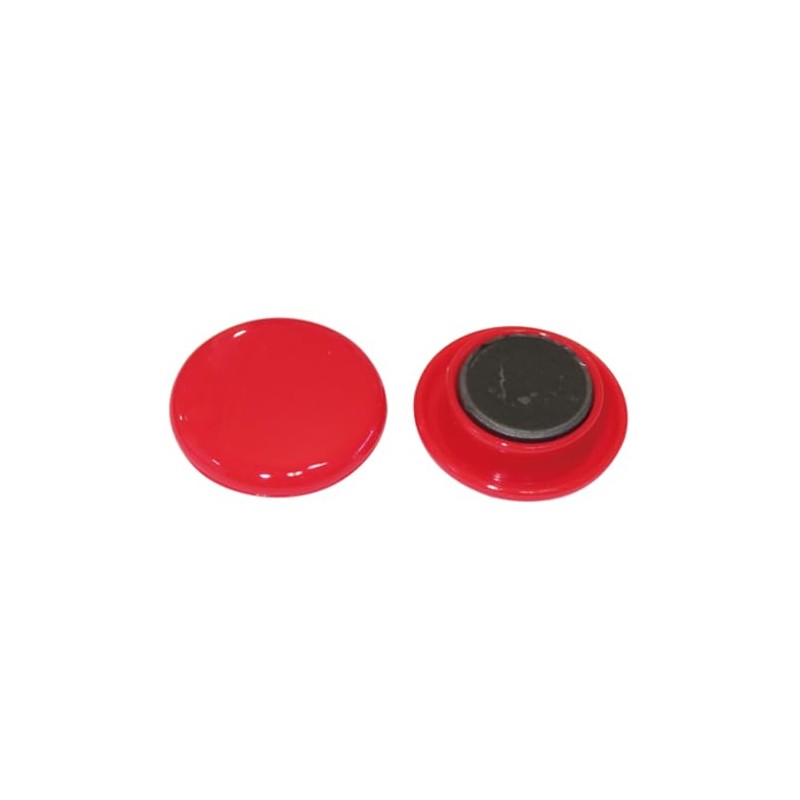 Mitsuya BX3-CM30RD Color Magnets, 1.2 inches (30 mm), Red, 30