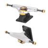 1Pair Skateboard Bracket Maple Skateboard Longboard Support Stand Accessory Silver