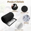 3 Layers HVAC Copper Pipe Insulation Cover, Waterproof 600D Oxford