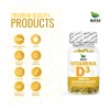 Vitamina 5000 300 Caps Refuerza Sistema Inmune Calcio Huesos Dientes