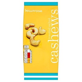 Waitrose Roasted & Salted Cashew Nuts 250g