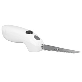 Electric Knife, Portable Cordless Electric Fillet Knife with Stainless Steel Blade, Battery Powered Electric Fishing Knife for Carving Meat, Bread, Turkey, Ribs, Fillet, DIY, Steak