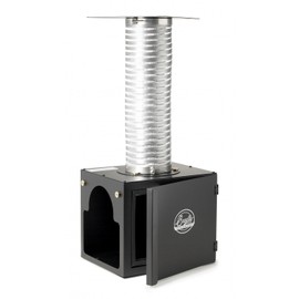 Bradley Smoker Cold Smoke Adapter with Aluminium Tube, Black