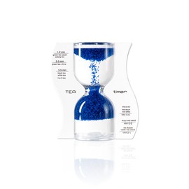 Paradox Tea Timer with Reverse Granulate Flow Blue