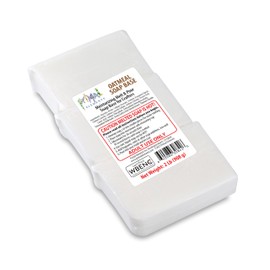 Primal Elements Primal Elements Oatmeal - Moisturizing Melt and Pour Glycerin Soap Base for Crafting and Soap Making, Vegan, Cruelty Free, Easy to Cut - 2 Pound