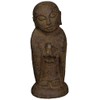 Volcanic Stone Jizo Statue