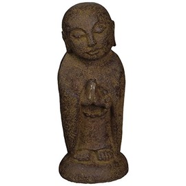 Volcanic Stone Jizo Statue
