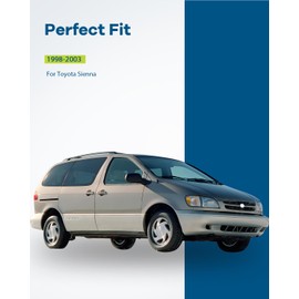 LUJUNTEC Interior Front Passenger Right Door Handle Replacement for 1998-2003 for Toyota for Sienna, Replace OE 80533, 69278-08010-E0, 6927808010E0, 80504, 69277-08010-E0, 6927708010E0 Beige